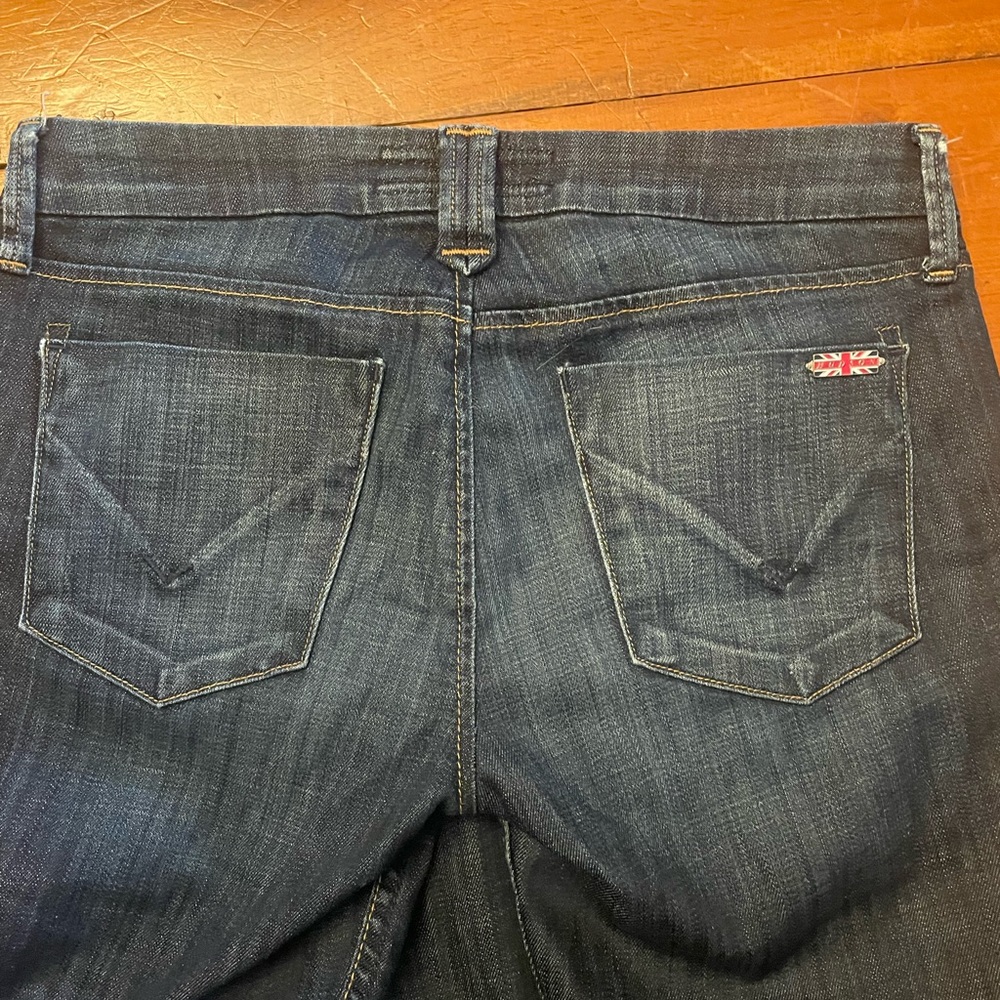 Hudson Jeans Dark Blue Mid-Rise Skinny Jeans Size 27 - Picture 9 of 15